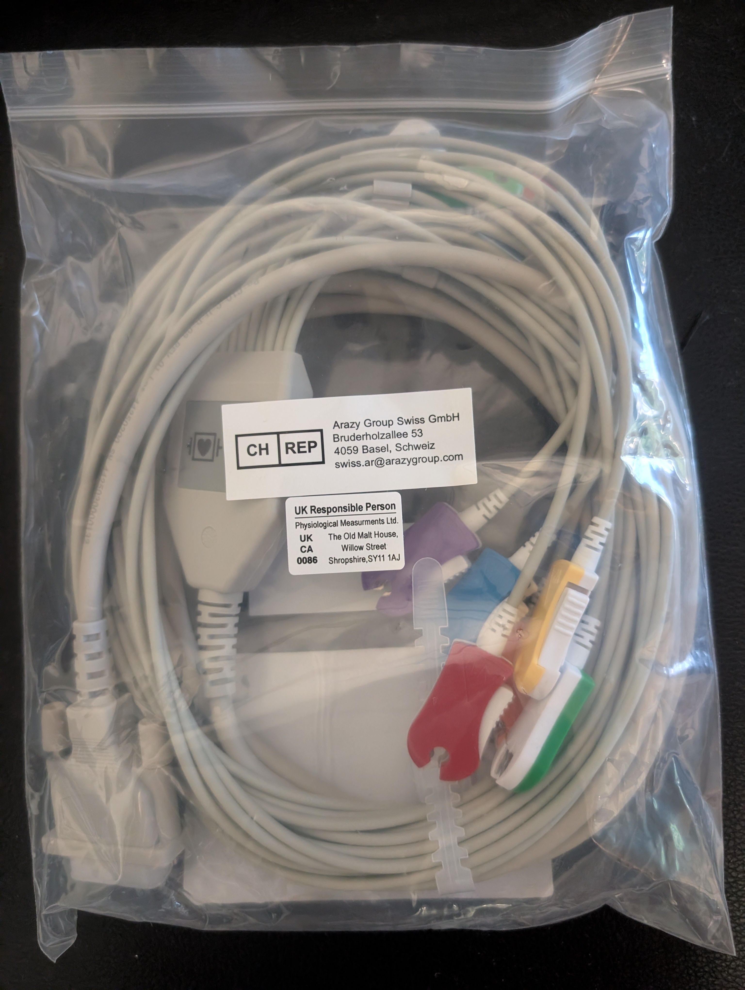 Norav C10-C-U-D-08 ECG Cable