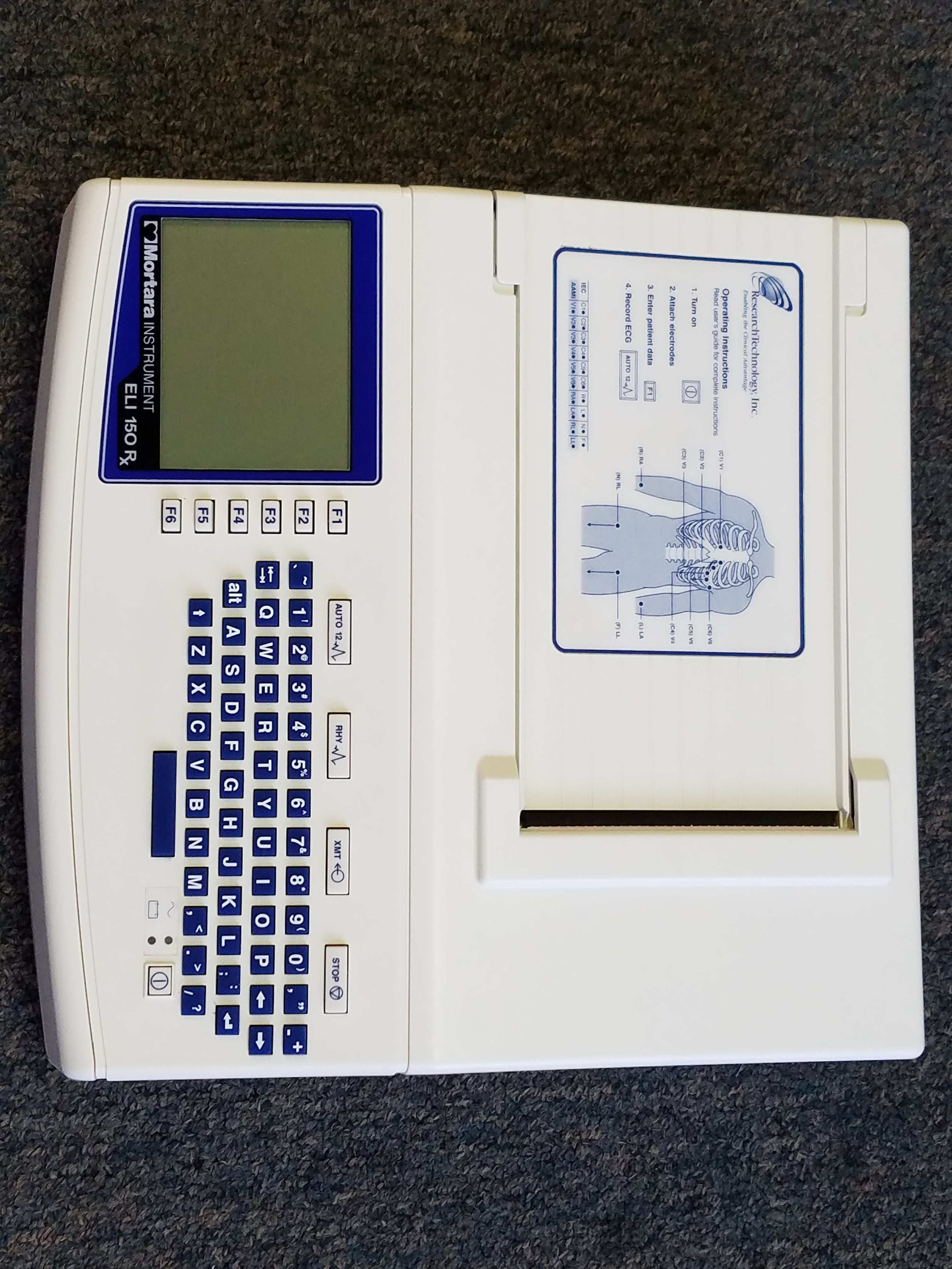 Mortara Eli-150RX EKG Machine (Refurbished), with Interpretation