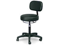 Hausmann Model 2156-707 Economy Air-Lift Stool with Backrest
