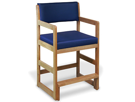 Hausmann Model 2169 Oak Hip Chair