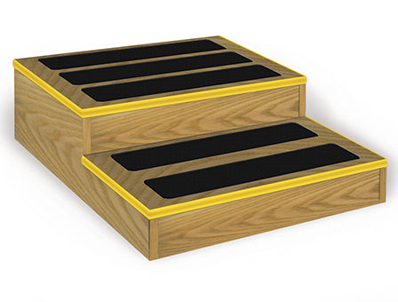 Hausmann Model 2218 Bariatric 2-Step Laminate Footstool