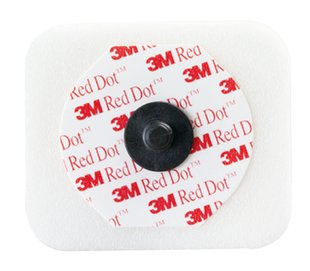 3M Red Dot Monitoring Electrode with Foam Tape and Sticky Gel 2570-3