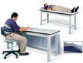 Hausmann Model 4082 Combination Treatment/Work Table/Desk