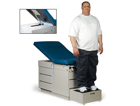 Hausmann Model 4416 X-L Power-Back Exam Table