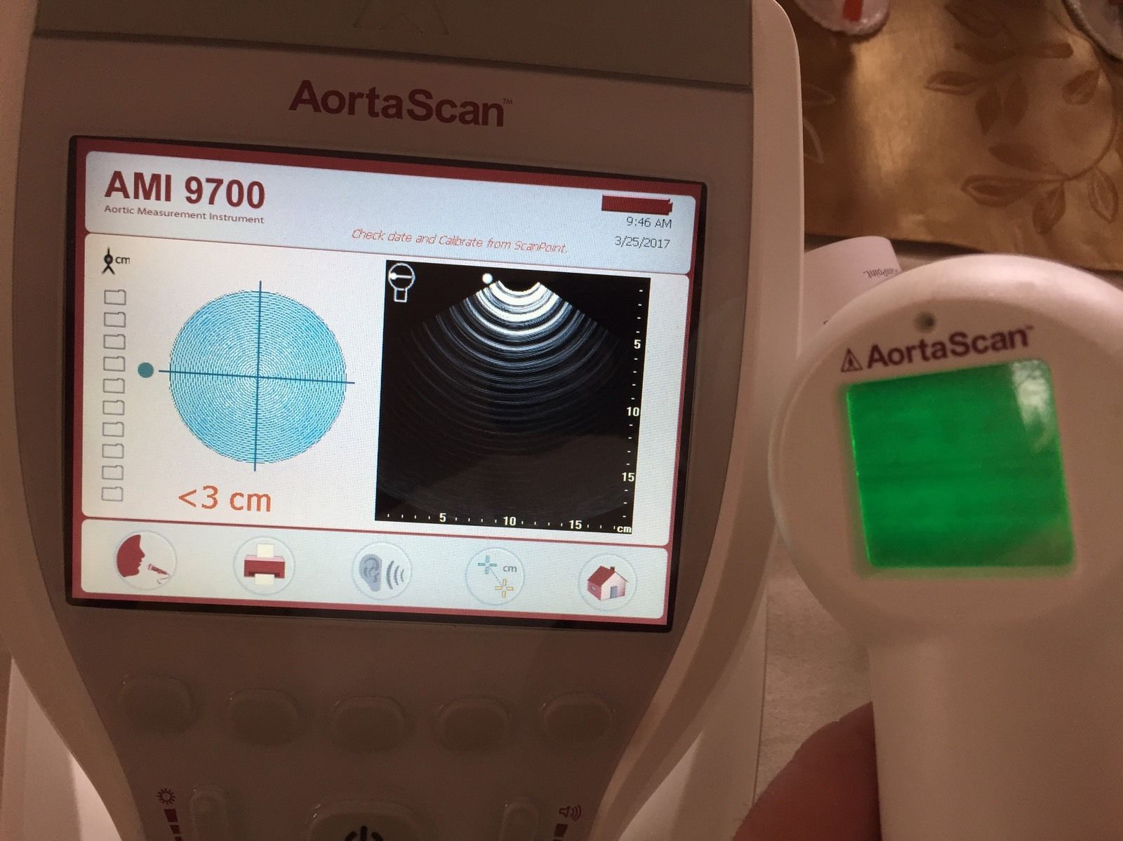 Verathon AMI 9700 Aorta Scan Ultrasound System