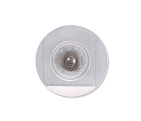 Bio-Detek ME203PSG Clear Tape Solid Gel Pedicatric Electrode Round