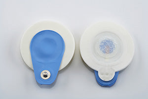 Burdick 097002 Blue Max Round Foam Offset Snap 40mm Electrode