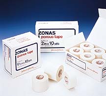 Johnson+Johnson Zonas Porous Tape