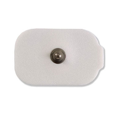 Rectangular Foam Solid Gel Medical ECG Electrode