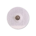 Round White Cloth Solid GEl Adult Monitoring Electrode / Stress / Holter