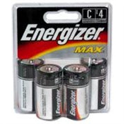 Energizer "C" Batteries, 12 Pack