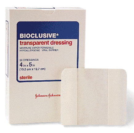 Bioclusive Transparent  4" x 5" (Cat. No. JJ-2460)