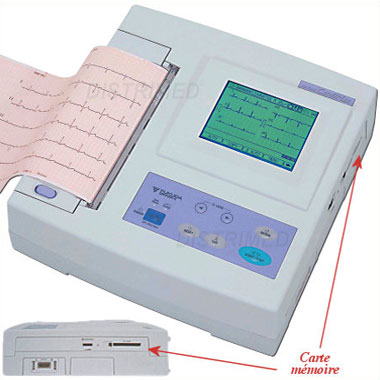 Fukuda Denshi CardiMax FX-7402 ECG / EKG Machine