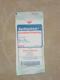 Johnson+Johnson Surgipad Combine Dressing & Gauze Pads
