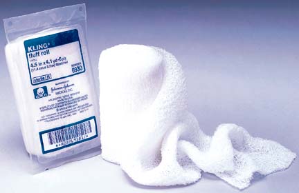 Johnson+Johnson Kling Fluff Sponges/Roll