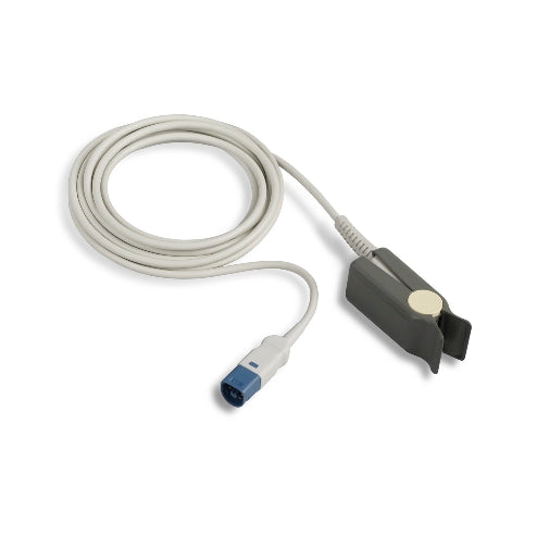 Reusable Clip Adult SpO2 Sensor adult finger clip, 8-pin connector