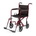 MEDLINE Aluminum Transport Wheelchaisr with 8inch Wheels