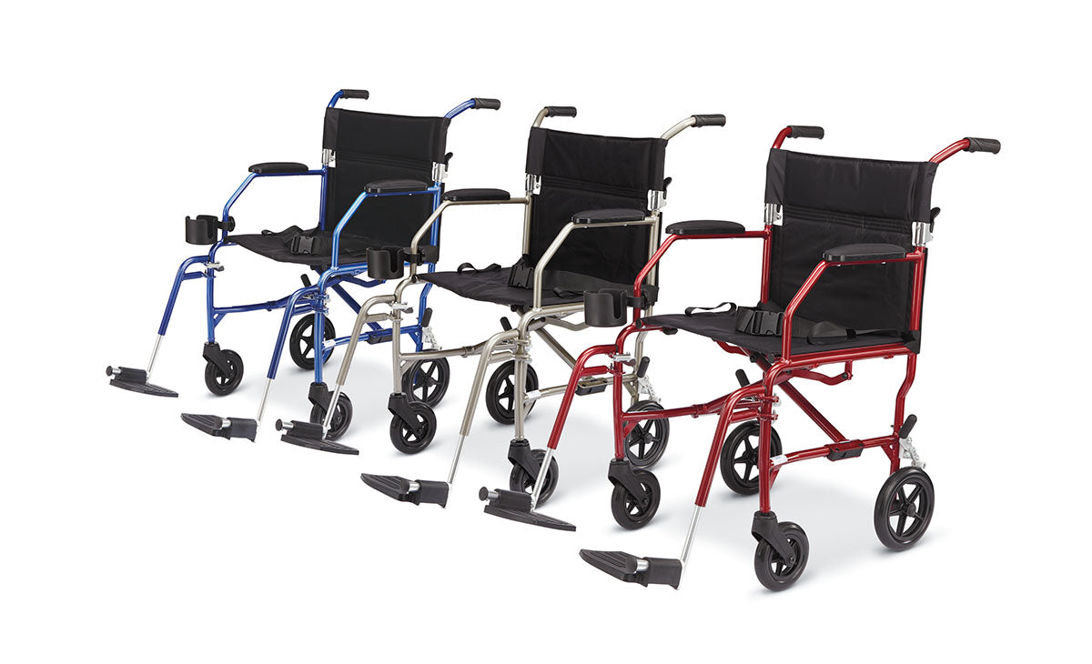 MEDLINE Freedom Transport Wheelchairs