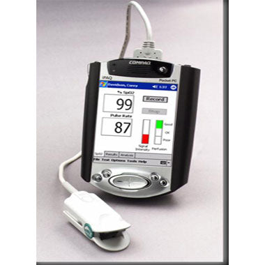 QRS OxiCard CF Pulse Oximeter (recording)