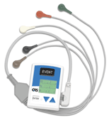 QRS Q200/HE Holter Recorder 5 Lead Kit