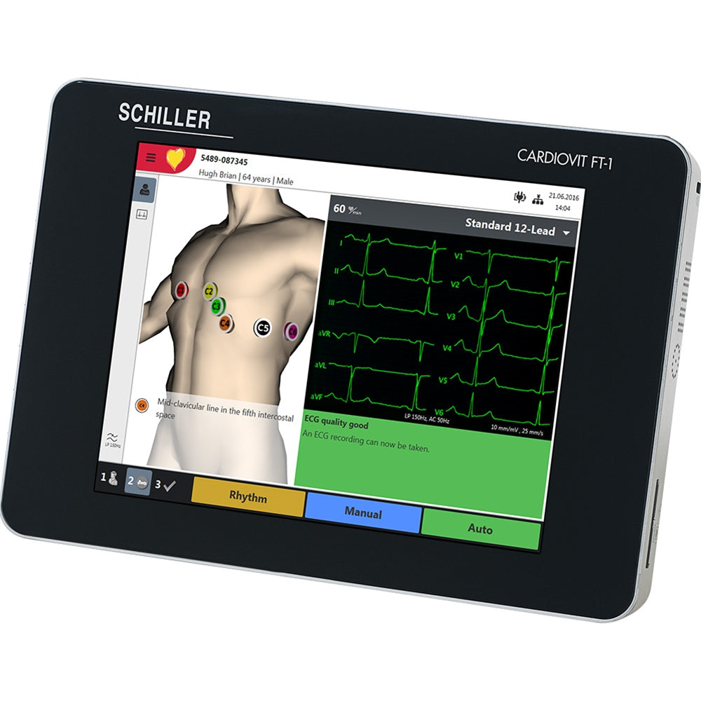 Schiller Cardiovit FT-1 Portable EKG