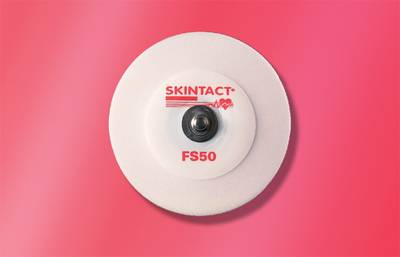 Skintact FS-50C Radio Translucent Wet Gel Foam ECG Electrodes
