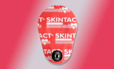 Skintact Wet Gel Foam Tear Drop Off Set With Shock Absorber stud On Lift Tab ECG Electrode