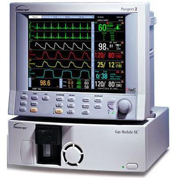 Datascope Passport II Patient Monitor w/ 5 Agent Gas module