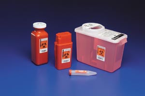 COVIDIEN/MEDICAL SUPPLIES TRANSPORTABLE SHARPS CONTAINERS