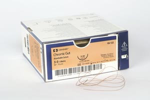 COVIDIEN/SURGICAL DEVICES CHROMIC GUT SUTURES