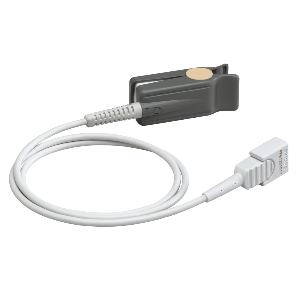 Reusable Clip Adult SpO2 Sensor adult finger clip, 9-pin D-Sub connector