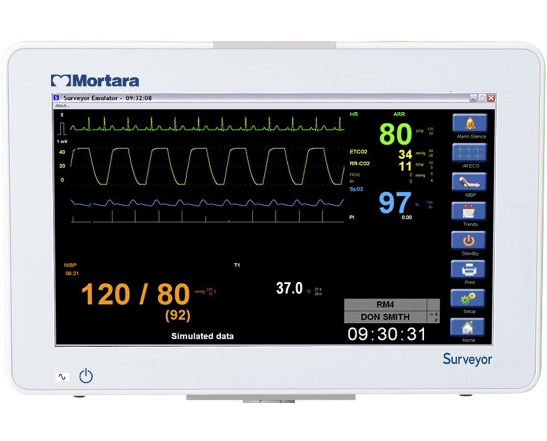 Burdick Mortara Surveyor S12 Patient Monitor