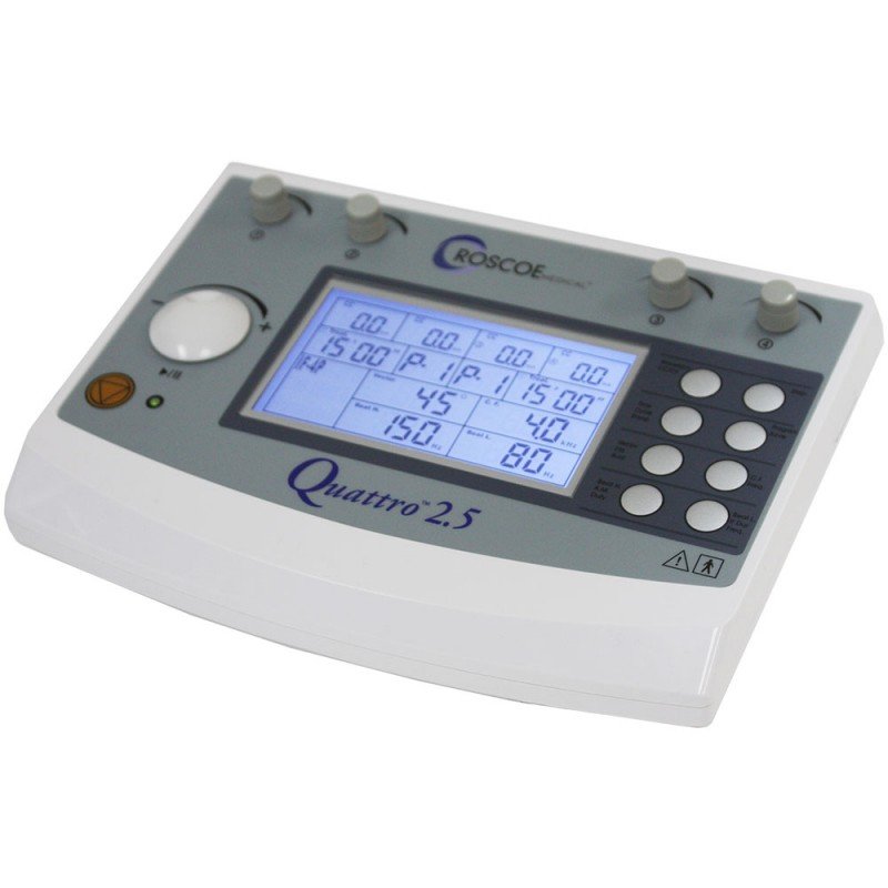 Roscoe Medical Quattro 2.5 Professional Electrotherapy Device