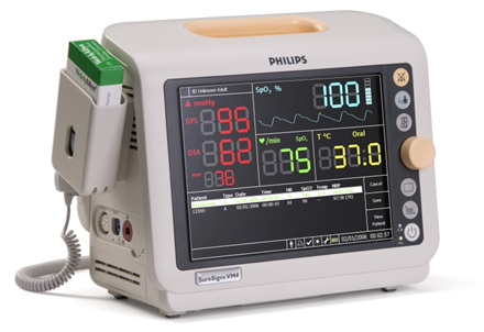 Philips SureSigns VM4 Bedside Monitor